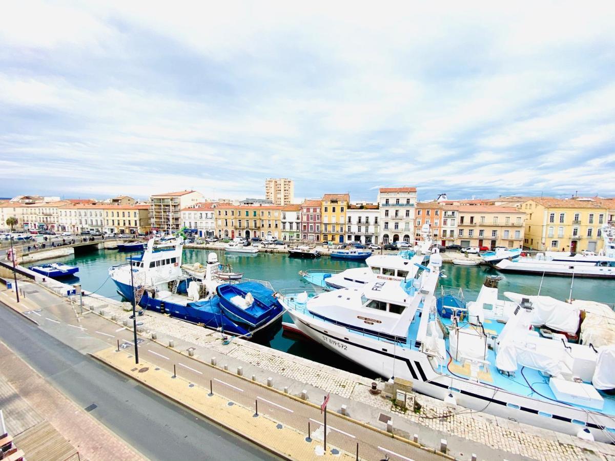 Magnifique Appart 102 M2 Au Bord De L'Eau Hyper Centre Sete Exterior photo
